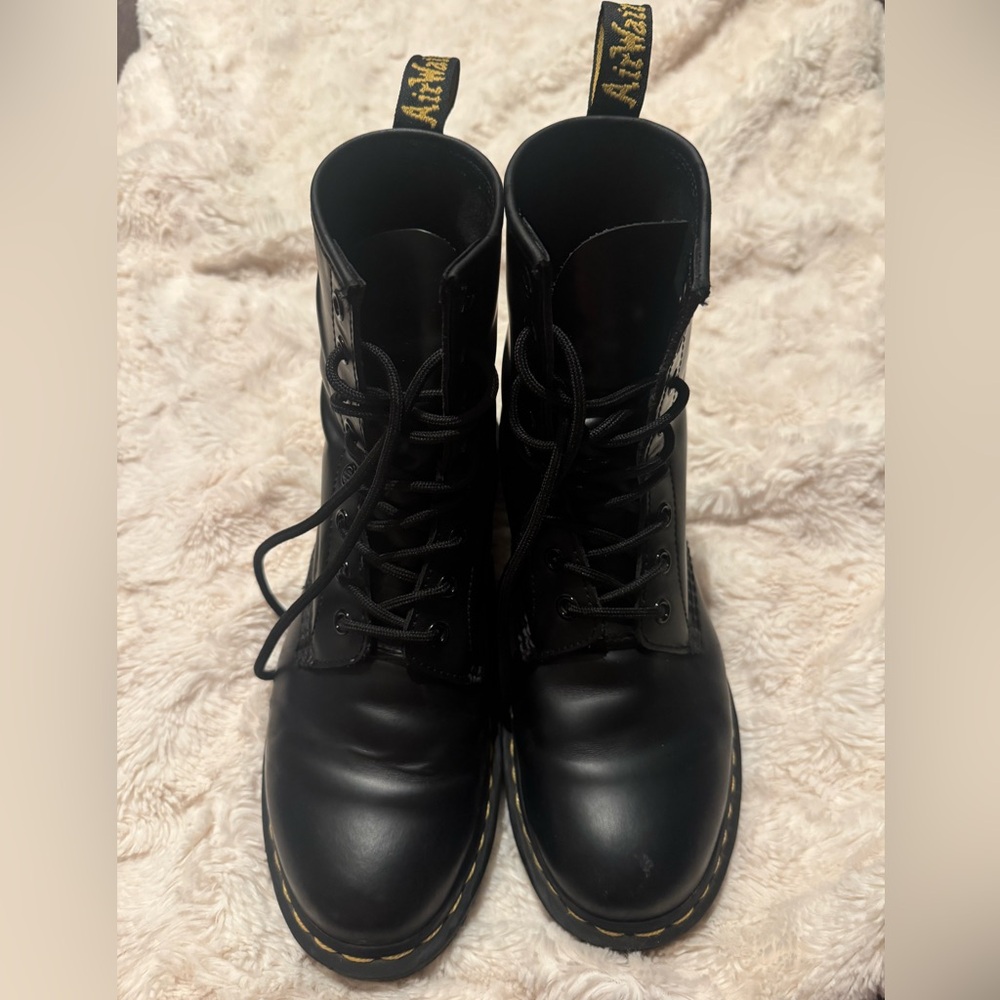 Dr. Martens Black Lace Up Boots